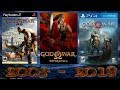 Todos Los God Of War 2005 2018 juegos De God Of War