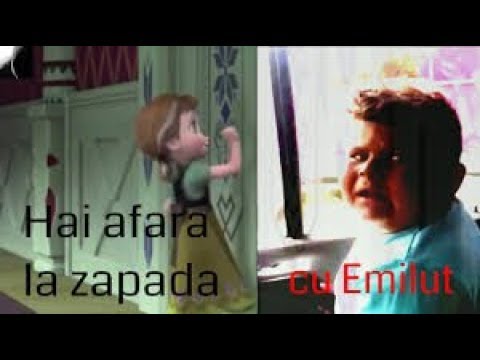 Țuțu reactioneaza la (Hai afara la zapada cu Emilut)