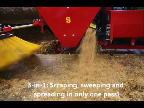 BOBMAN S - quick and effective bedding spreader