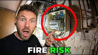 Fire Risk 🔥Too Many Dangerous Fuse Boards