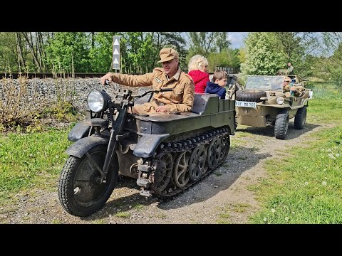 Dolní Bousov: Historická vojenská technika přilákala stovky lidí