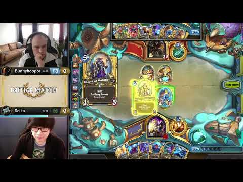 Bunnyhoppor vs Seiko - Group A Initial - Hearthstone Grandmasters Europe 2020 Season 1 - Playoffs