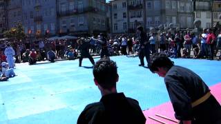 preview picture of video 'Demonstração de Ninjutsu em Barcelos'