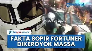 Viral Video Fortuner Rusak Dikeroyok Massa di Ciledug, Sopir Dikejar Polisi Diduga Pengedar Narkoba