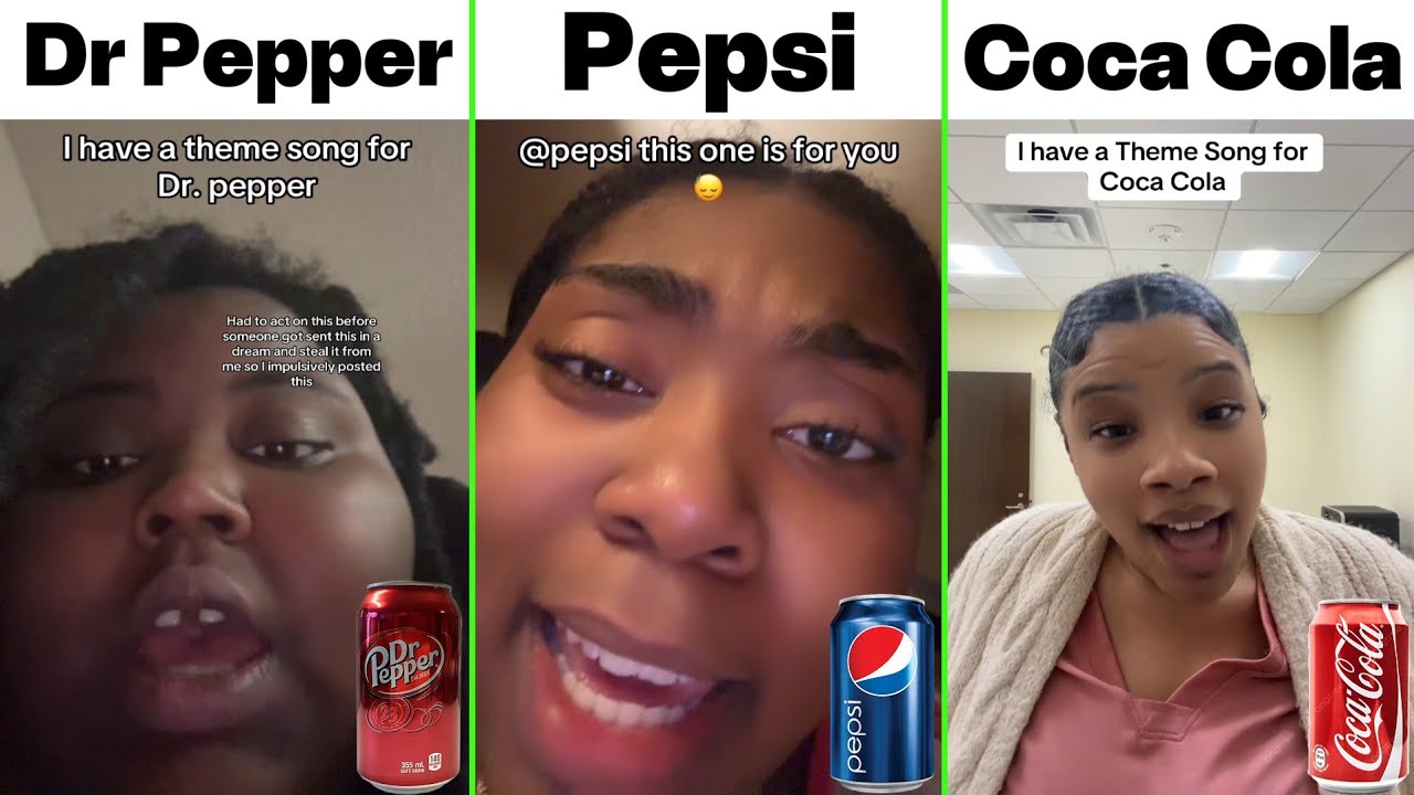 Dr Pepper Baby It's Good And Nice vs Pepsi On The Beat vs Its Coca Cola Mode