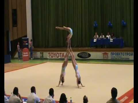 acrobatic-women's group from Bulgaria 2008