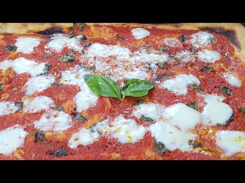 PIZZA SOTTILISSIMA DI SEMOLA RIMACINATA, BUONISSIMA E VELOCISSIMA  - HOME MADE ITALIAN PIZZA
