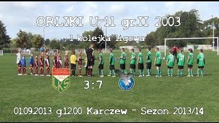 preview picture of video 'Mazur Karczew 2003 - 1 kolejka (2013/14)'
