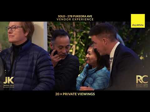 27B Pukeora Avenue, Vendor's Experience - Ricky Cave & Jayne Kiely