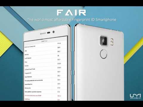 UMi Fair with 4G LTE, fingerprint sensor launching on September 25 for $99