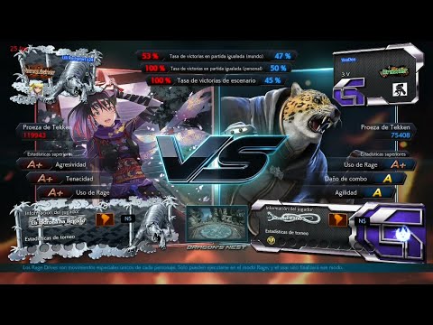 L7 D 42_7 Kunimitsu (Anakin x24) vs King (VooDoo) - Tekken 7 ( Uchiha x24 ) Sin Grafica