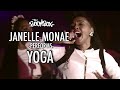Janelle Monae Performs Yoga On The Eephus Tour