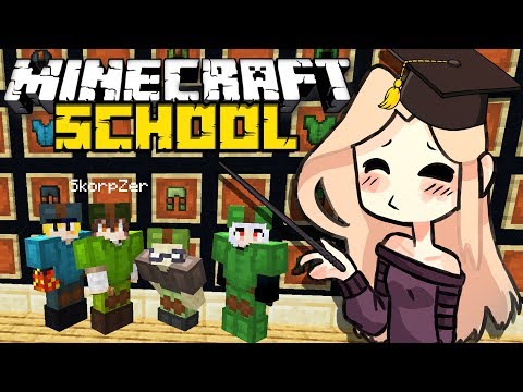 Flanny -  MINECRAFT SCHOOL BACK TO SCHOOL!!  (RP School in Minecraft)