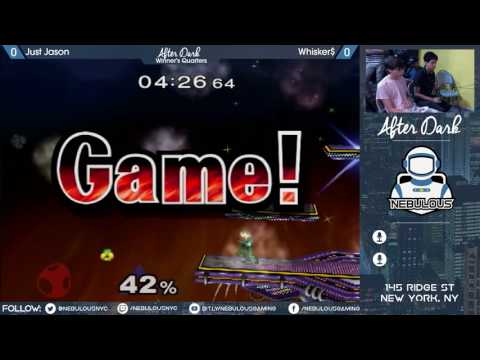 Nebs After Dark $77: Singles - Winner's Quarters: Just Jason  vs. Whisker$