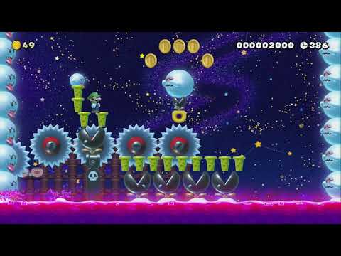 Spoøky rafting ! by Ekemoon - Super Mario Maker 2 - No Commentary 1bv