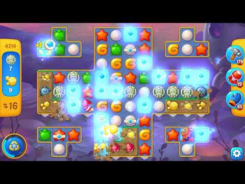 Fishdom level 4214 🐠 Playrix HD