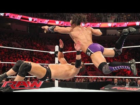Neville vs. Curtis Axel: Raw, March 30, 2015