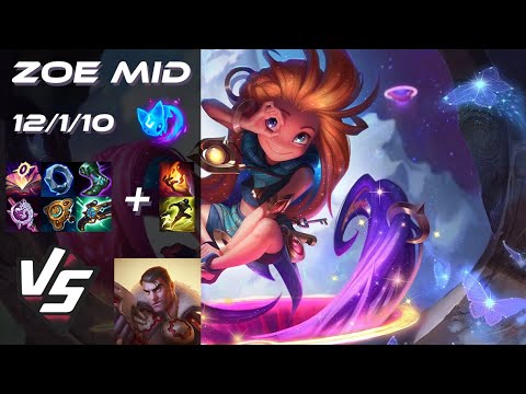 MID Zoe vs Jayce - EU Challenger Patch 25.S2.5