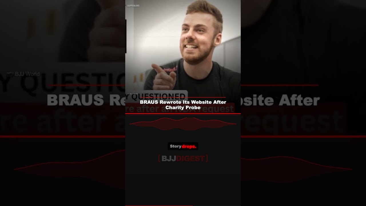 BRAUS Rewrote Its Website After Charity Probe #Shorts