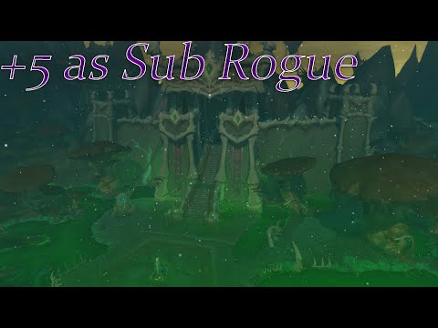 World of Warcraft - Mythic Plaguefall +5 as Sub Rogue