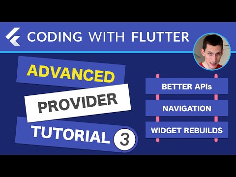 Advanced Provider Tutorial Part 3 Better APIs Navigation Widget Rebuilds