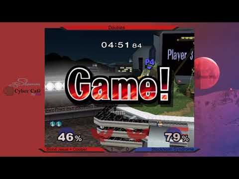 Cafe Melee 10 Doubles - Blond Jesus + Coolper vs Stockholm Syndrome
