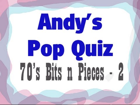 Pop Quiz No16 - 10 x 70s Mega Hits - Part 2