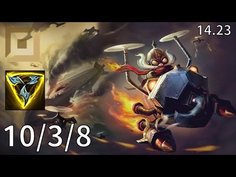 Corki ADC vs Ezreal - EUW challenger | Patch 14.23