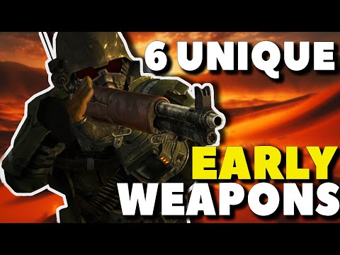Fallout New Vegas - 6 Early Unique Weapons