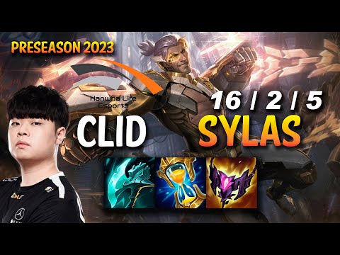 HLE Clid SYLAS vs WUKONG Jungle - KR Ranked