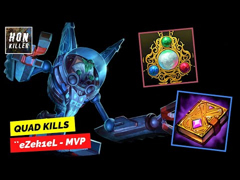 HoN Doctor Repulsor ICON OF THE GODDESS with GRIMOIRE OF POWER - MVP