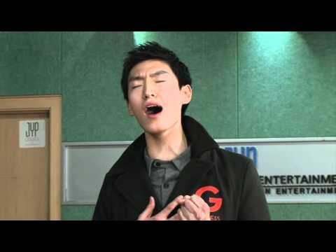 ♡KPOPSTAR Baekjiwoong - 백지웅 -  사랑해요 [미공개 동영상]♡