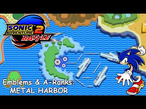 Slim Plays Sonic Adventure 2: Emblems & A-Ranks - Metal Harbor