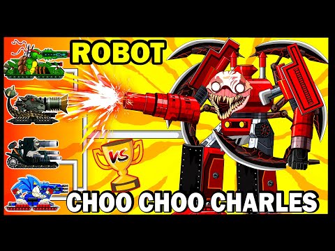 Transformers Choo Choo Charles vs Mutant Ninja Turtles Tank| Мультики про танки | Arena Tank Cartoon