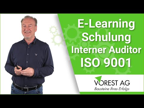 Interner Auditor Schulung Online - ISO 9001 Qualitätsmanagement