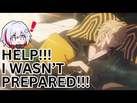 Topaz EN VA jumpscared by Aventurine in HSR Concert animation and absolutely loses it (i'm ok now!!)
