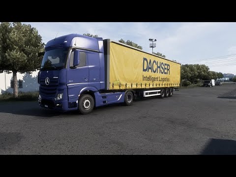ETS 2 Euro Truck Simulator 2 1.40 Mercedes-Benz Actros Mp4 Blacksea DLC
