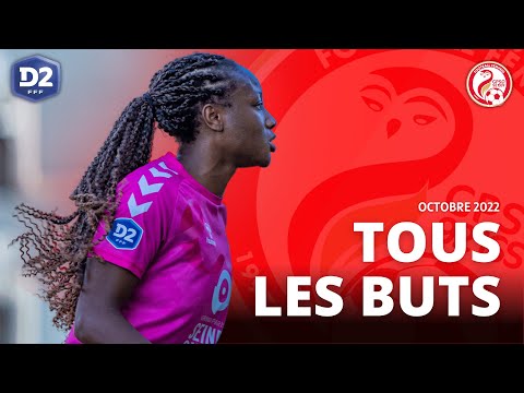 🔴⚫TOUS LES BUTS DU MOIS D'OCTOBRE: D2 Féminine (GPSO 92 ISSY)