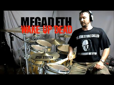 MEGADETH - Wake Up Dead - Live at Hammersmith 1992 - drum cover