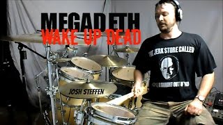 MEGADETH - Wake Up Dead - Live at Hammersmith 1992 - drum cover