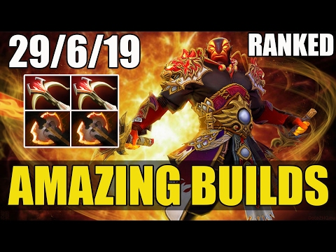 Ember Spirit WITH 2 x DAEDALUS + BATTLE FURY MADE 29 KILLS - Amazing Builds Vol.9 - Dota 2 Ranked