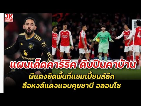 🔴 แผนเด็ดคาร์ริค ดับปืนคาบ้าน!!! ผีแดงยึดพื้นที่แชมเปี้ยนส์ลีก ลือหงส์แดงแอบคุยชาบี อลอนโซ!!!