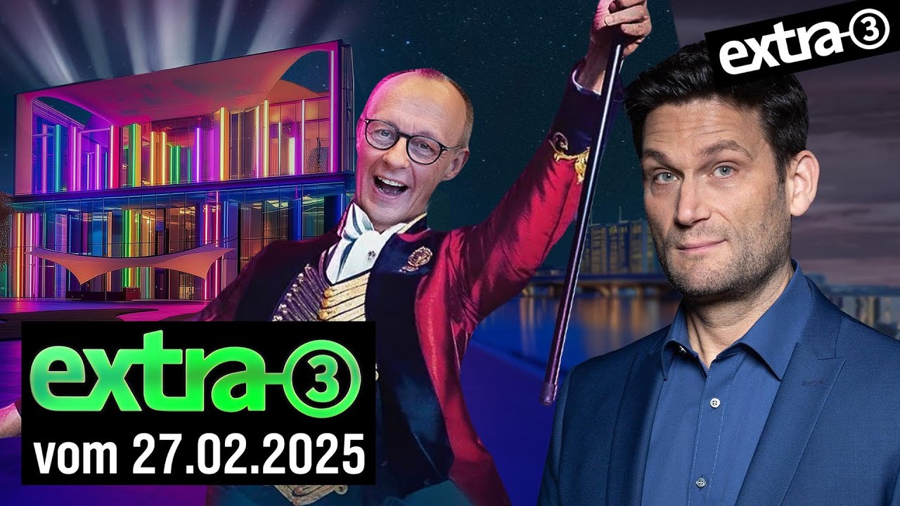 Mit Rambozambo ins Kanzleramt | extra 3 vom 27.02.2025 · Teil 1 | NDR