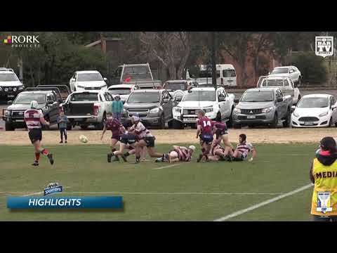 2019 John I Dent - 1st Division 1st Grade - Prelim Final Highlights - ADFA v Goulburn