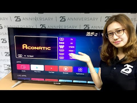 วิธีการเชื่อมต่อSmartphone เข้ากับSmart TV ของAconatic ผ่านแอปพลิเคชันEshare