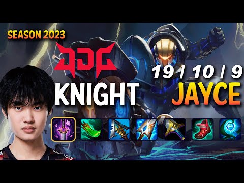 JDG Knight JAYCE vs ORIANNA Mid - Patch 13.18 KR Ranked