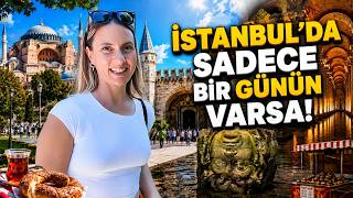İSTANBUL'DA SADECE 1 GÜNÜN OLSA NERELERİ GEZMELİSİN? 🇹🇷
