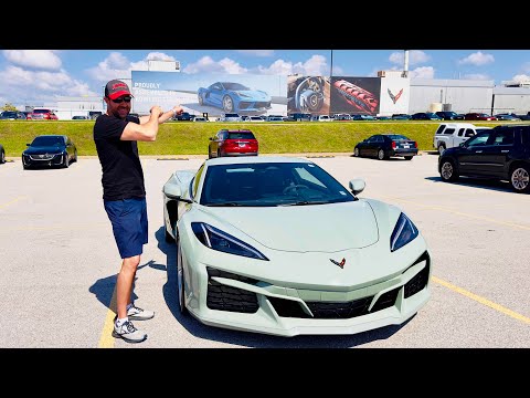 FULL GM plant TOUR with NEW information about your C8 BUILDS!