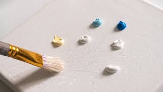How To Paint Autumn Tree | Acrylic Painting Tutorial