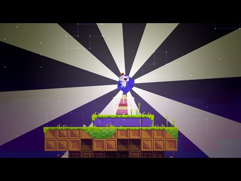 FEZ - tree top treasure scan PS4!!